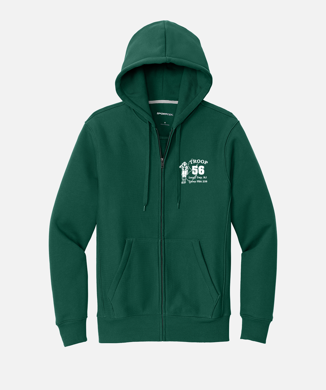 Troop 56 Zip Up Hoodie (Performance)